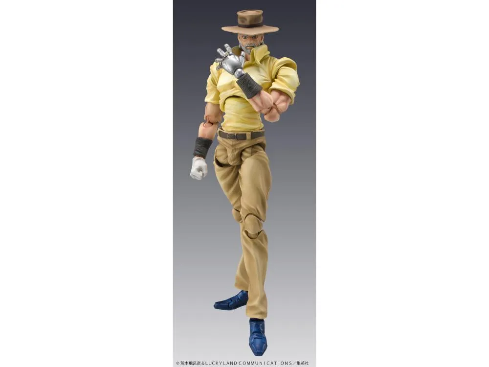JoJo's Bizarre Adventure Super Action Statue - Joseph Joestar & Iggy