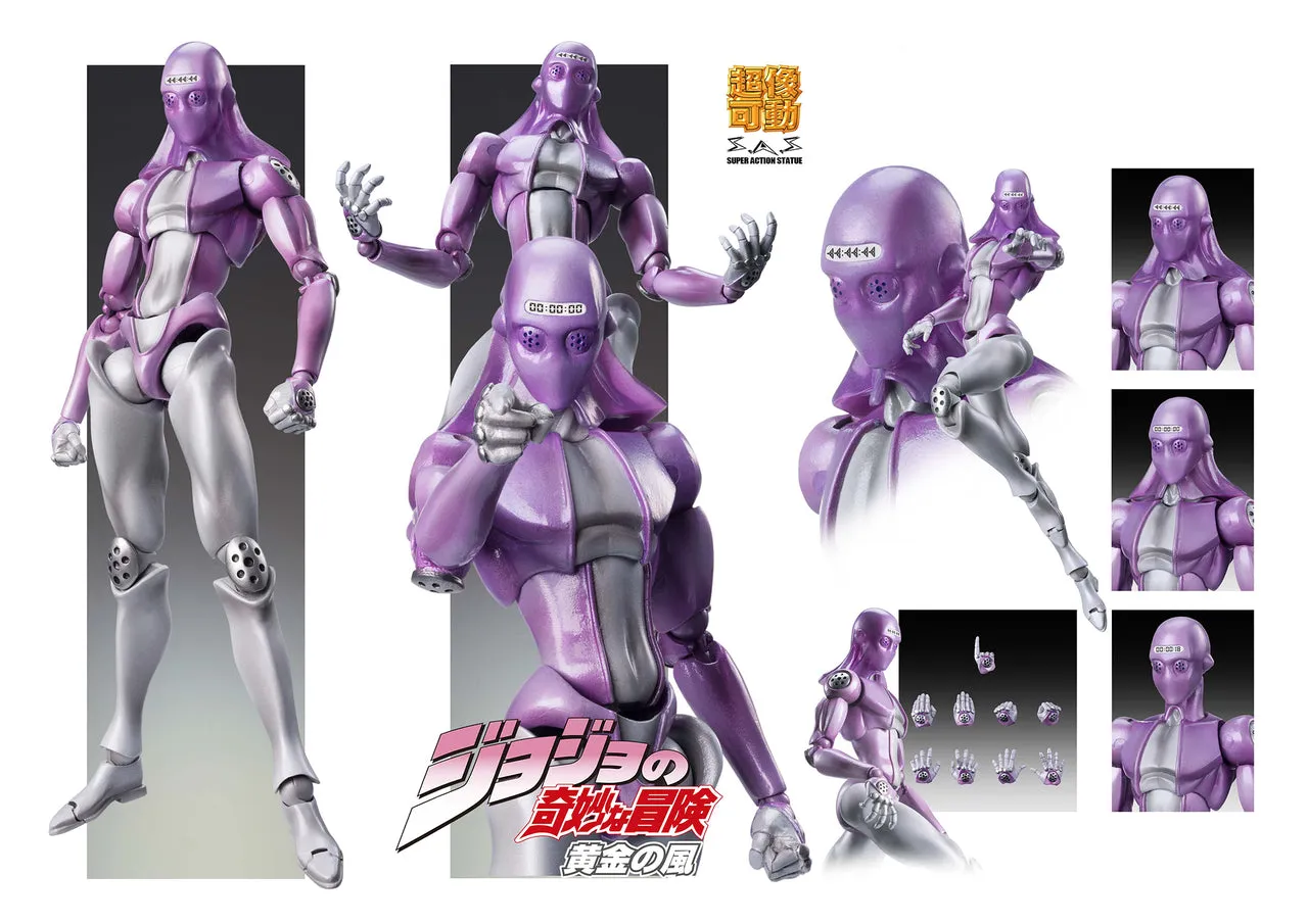 JoJo's Bizarre Adventure Super Action Statue - Moody Blues (M.B.)