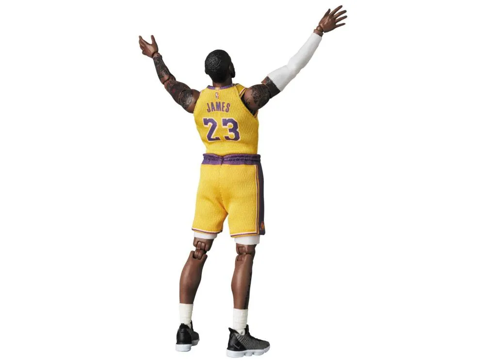 Mafex No. 127 Lebron James Los Angeles Lakers NBA Action Figure
