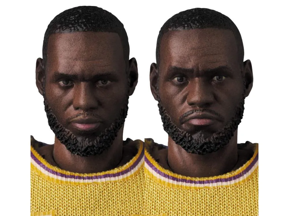 Mafex No. 127 Lebron James Los Angeles Lakers NBA Action Figure