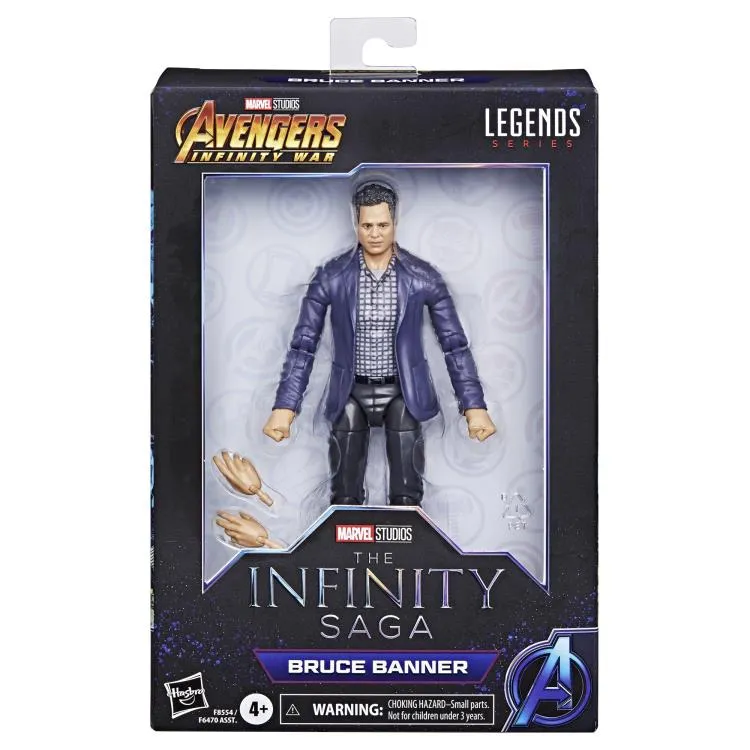Marvel Legend Avengers Infinity War The Infinity Saga Bruce Banner Action Figure