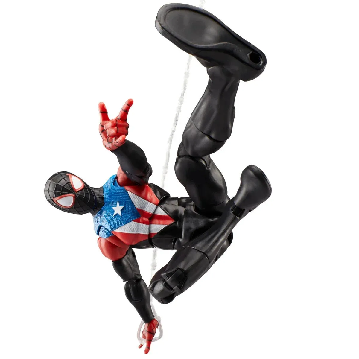 Marvel Legends Gamerverse Spider-Man 2 Miles Morales Boricua Suit Action Figure
