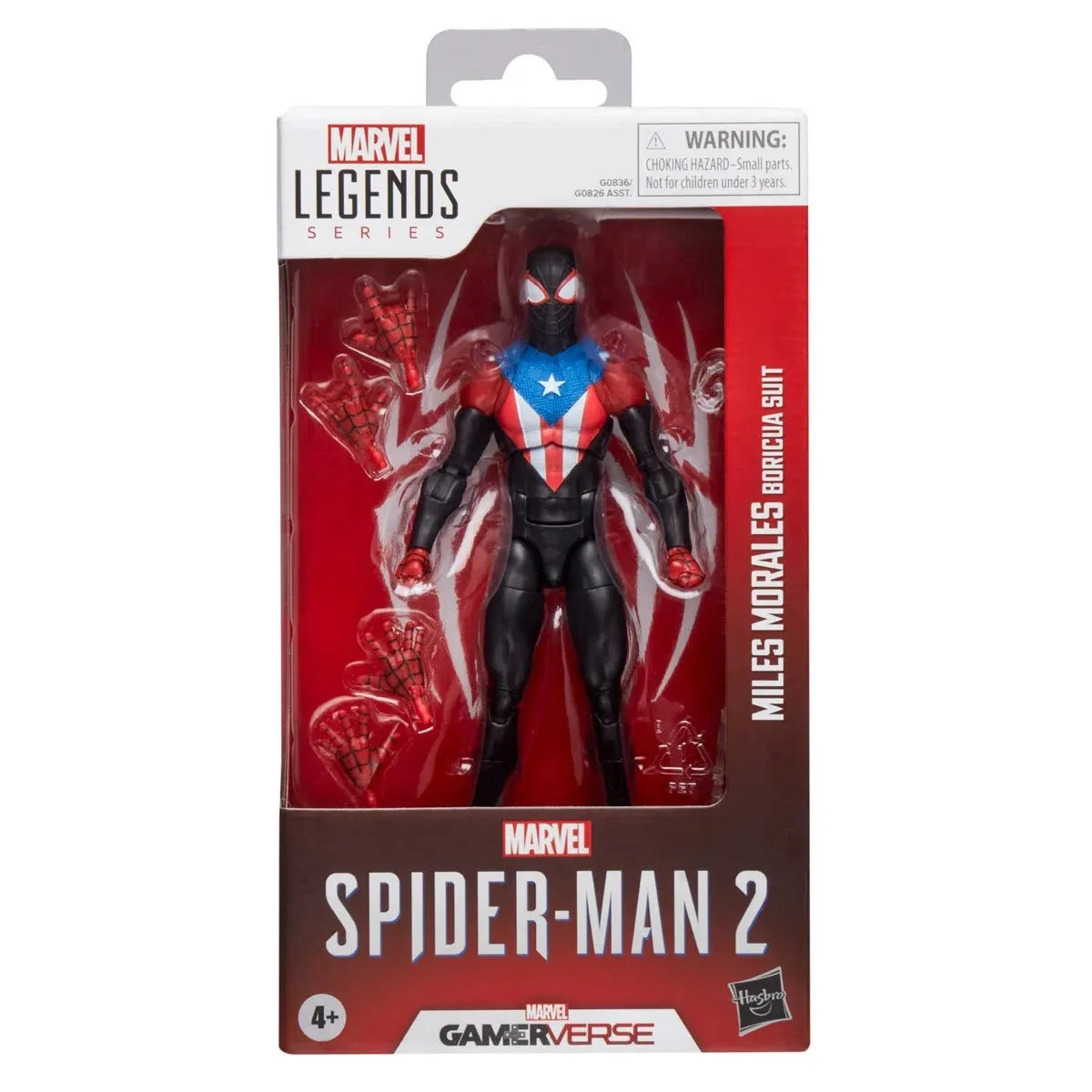Marvel Legends Gamerverse Spider-Man 2 Miles Morales Boricua Suit Action Figure