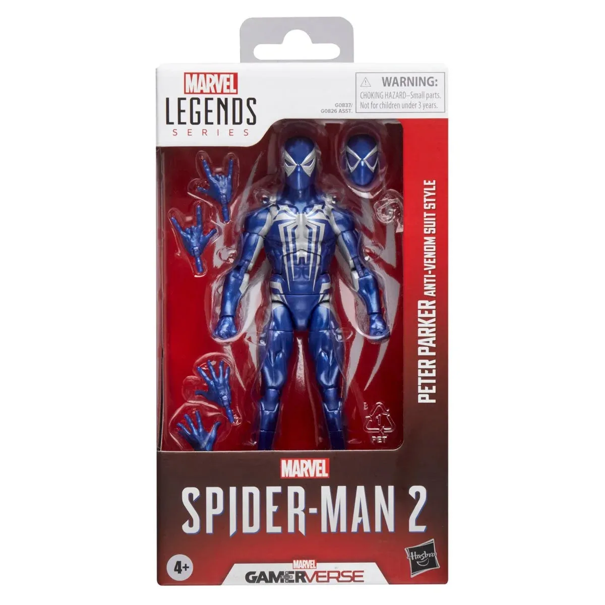 Marvel Legends Gamerverse Spider-Man 2 Peter Parker Anti-Venom Suit Style Action Figure