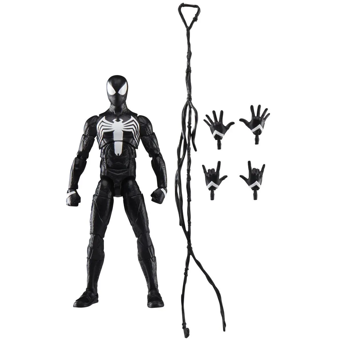 Marvel Legends Gamerverse Spider-Man 2 Peter Parker Black Suit Action Figure