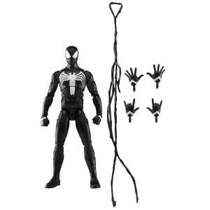 Marvel Legends Gamerverse Spider-Man 2 Peter Parker Black Suit Action Figure