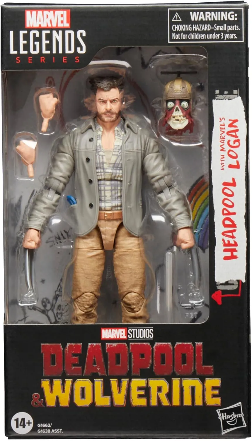 Marvel Legends - LOGAN with HEADPOOL (Deadpool & Wolverine)