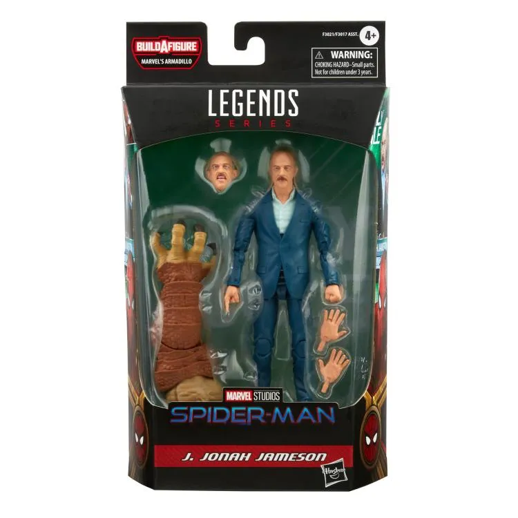 Marvel Legends Spider-Man No Way Home Wave 1 Set of 7 (Marvel's Armadillo BAF) Action Figure