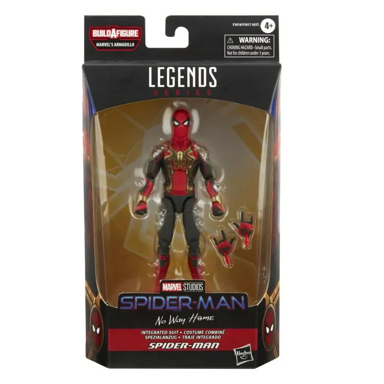 Marvel Legends Spider-Man No Way Home Wave 1 Set of 7 (Marvel's Armadillo BAF) Action Figure