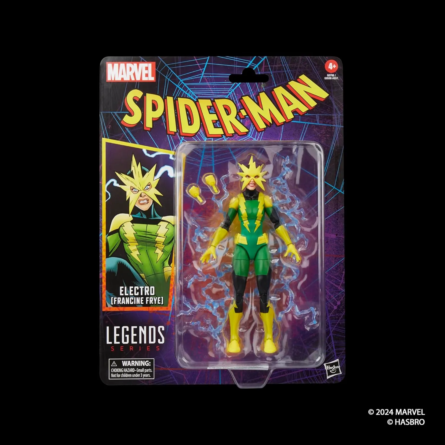 Marvel Legends Vintage Retro Series Electro (Francine Frye) Action Figure