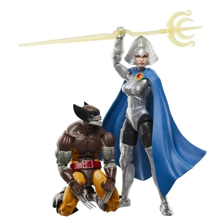 Marvel Legends Wolverine 50th Anniversary Wolverine and Lilandra Neramani 2 pack Action Figure