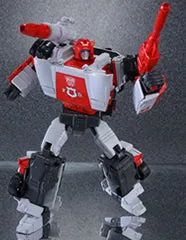 Masterpiece MP-14  Red Alert - Anime Colored Variant