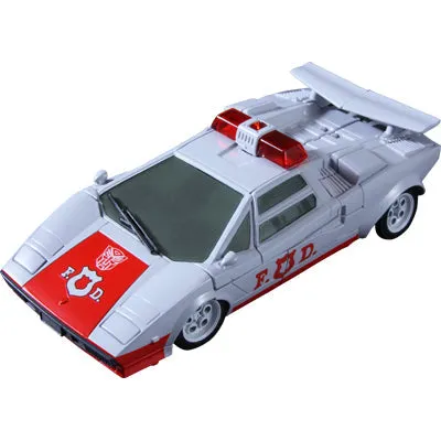 Masterpiece MP-14  Red Alert - Anime Colored Variant