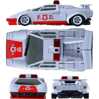 Masterpiece MP-14  Red Alert - Anime Colored Variant