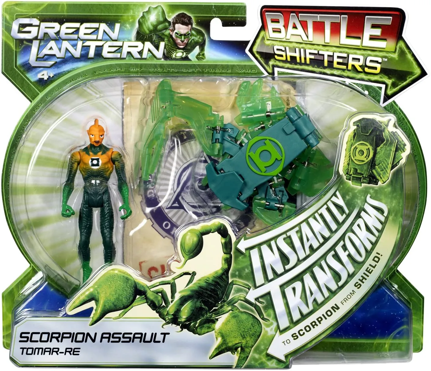 Mattel Green Lantern Movie Battle Shifters Scorpion Assault Tomar-Re Action Figure