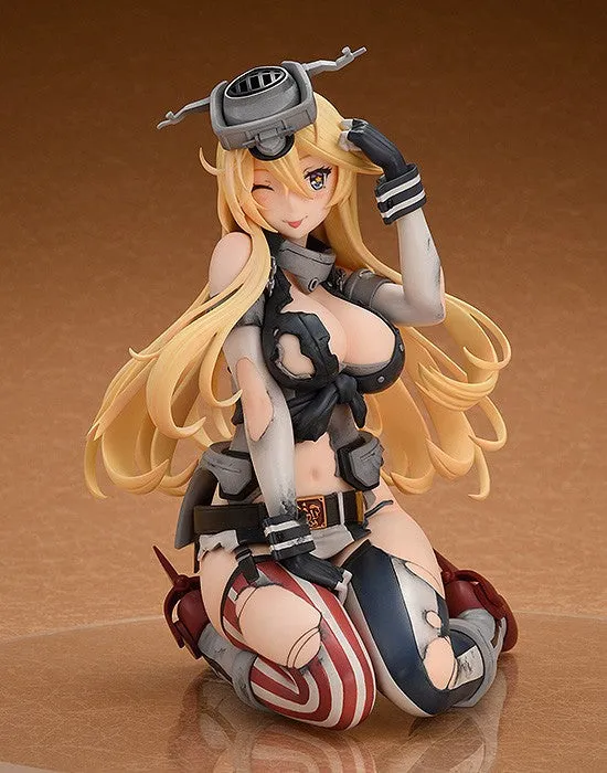 Max Factory 1/8 Iowa Half-Damaged: Heavy Armament Ver. Kantai Collection -KanColle- PVC Figure