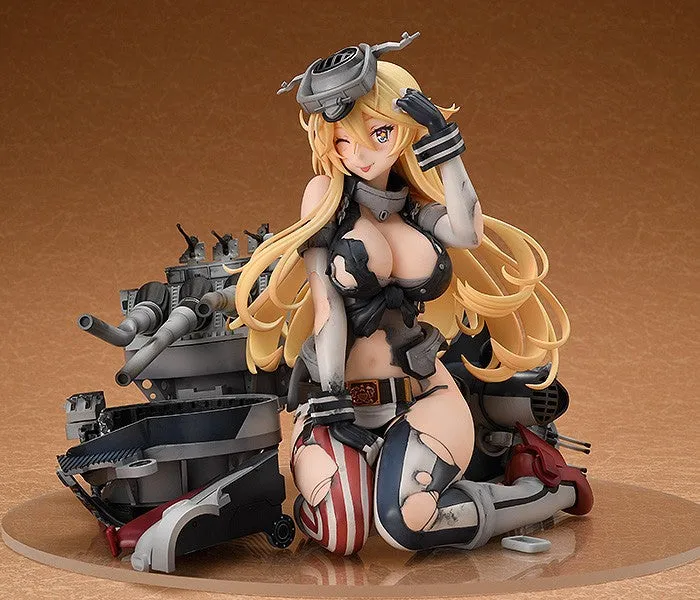 Max Factory 1/8 Iowa Half-Damaged: Heavy Armament Ver. Kantai Collection -KanColle- PVC Figure
