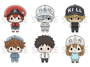 Megahouse Chokorin Mascot Cells at Work! Trading Figures Box Set of 6
