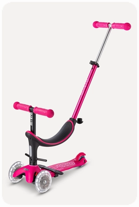 Micro Mini2Grow LED Scooter - Pink