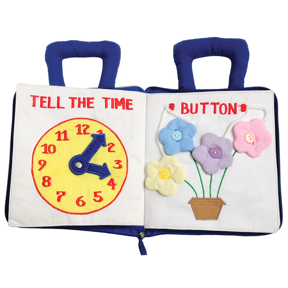 Quiet Book | Sensory Activity Cloth Book