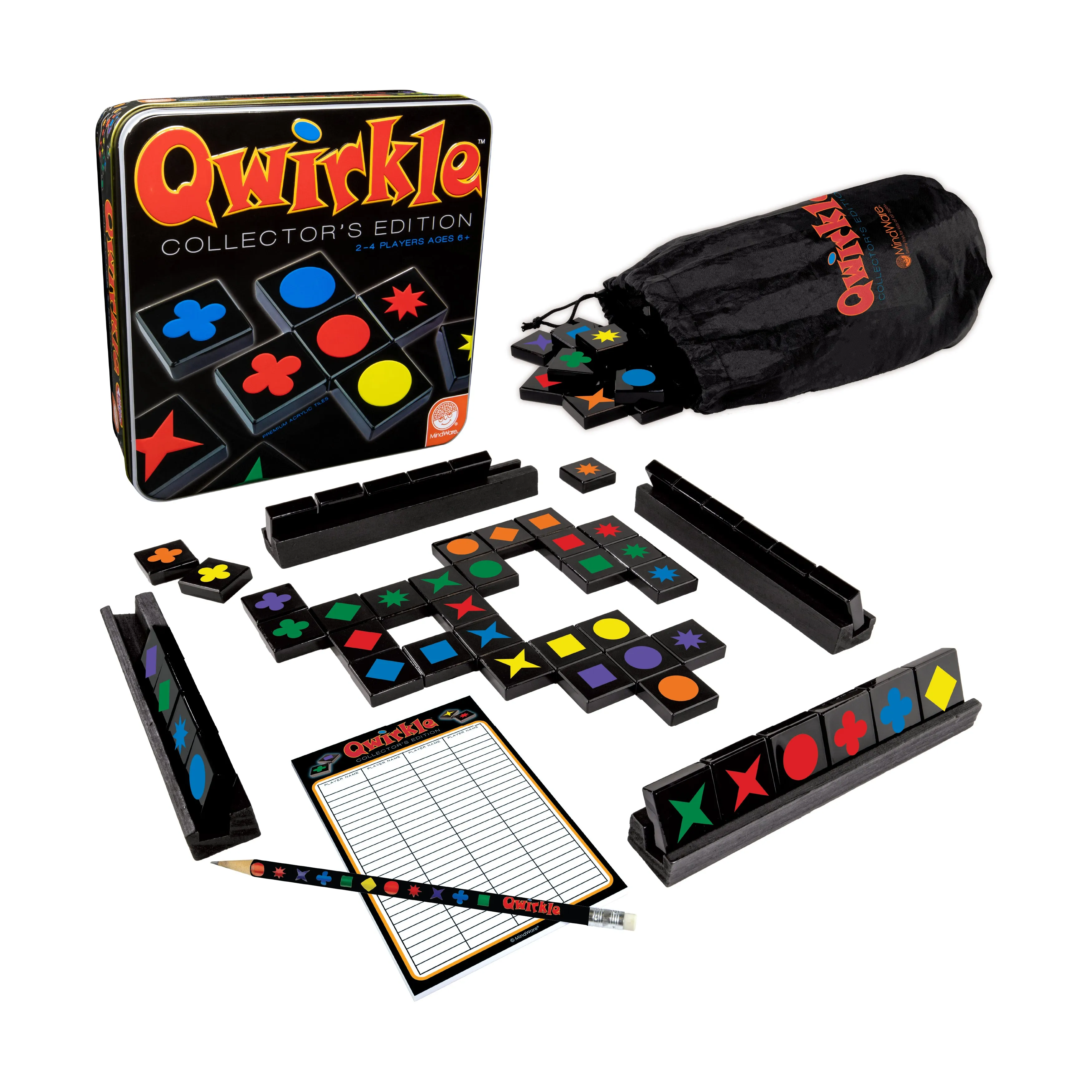 Qwirkle Collector's Edition Strategic Matching Board Game