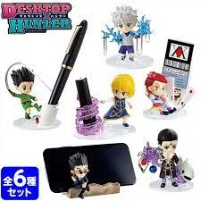 Re-Ment Hunter x Hunter DesQ Desktop Hunter Trading Figures Box Set of 6