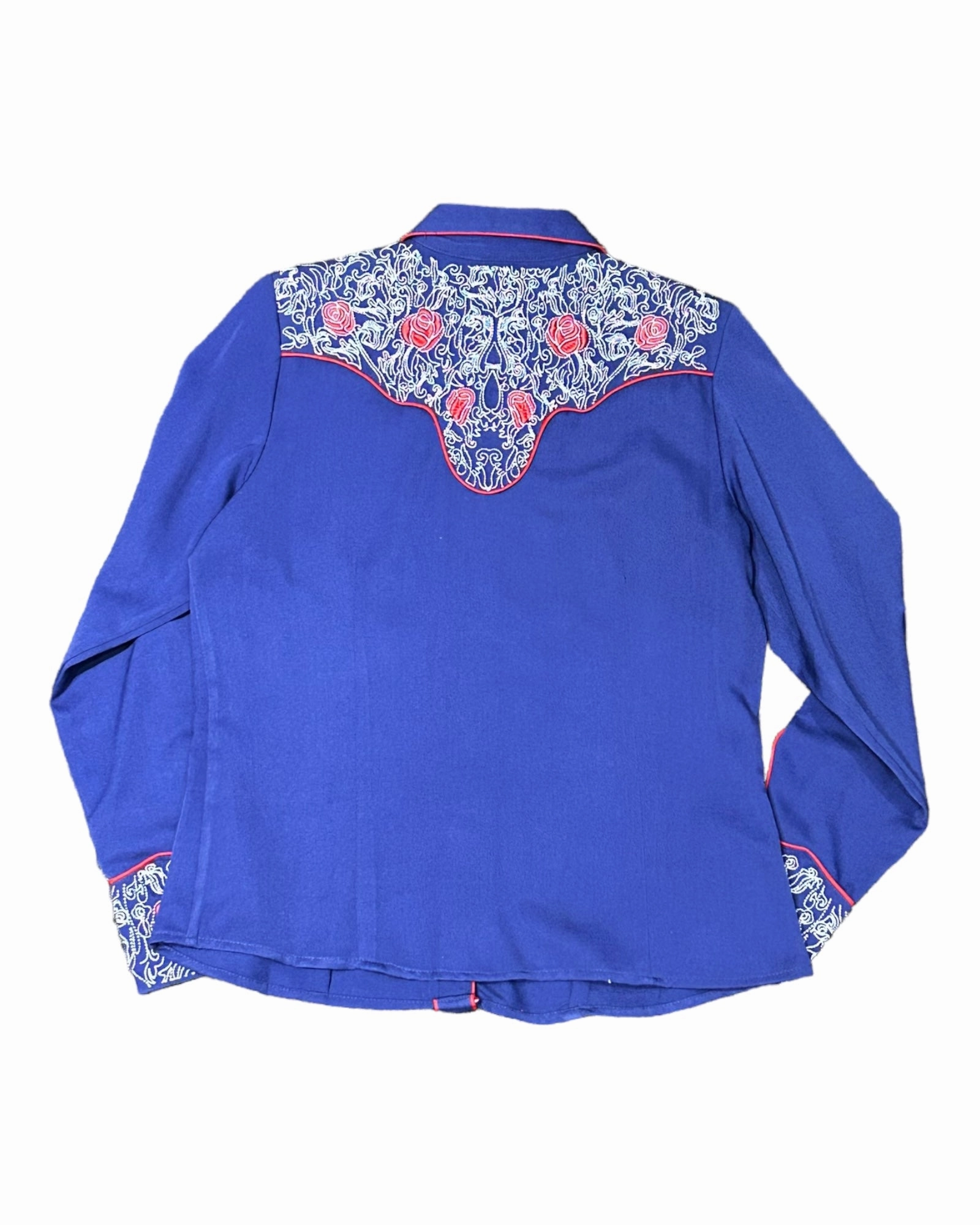 Scully PL-881 Ladies Western Blouse in Navy
