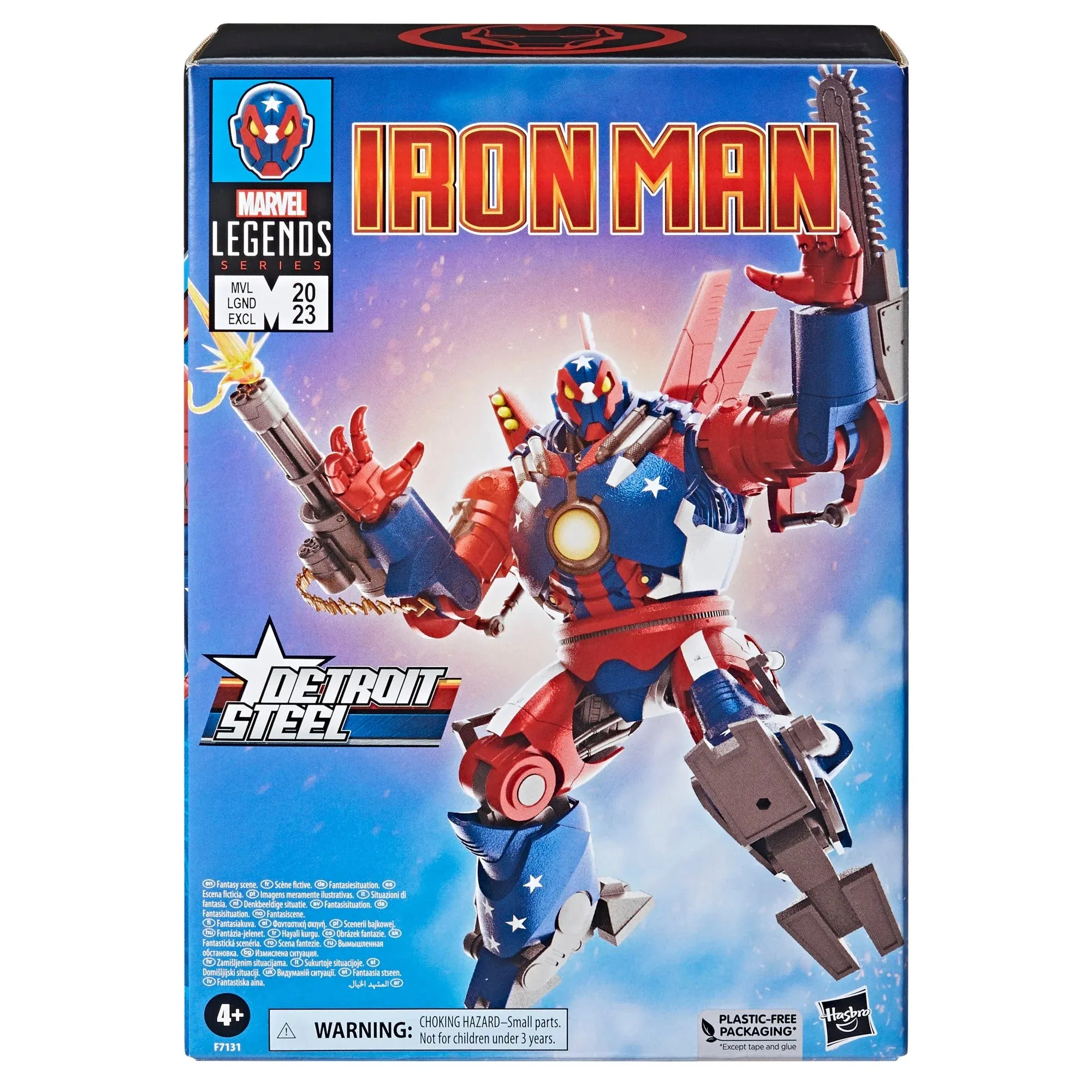 SDCC 2023 Hasbro Marvel Legends Detroit Steel Exclusive Action Figure