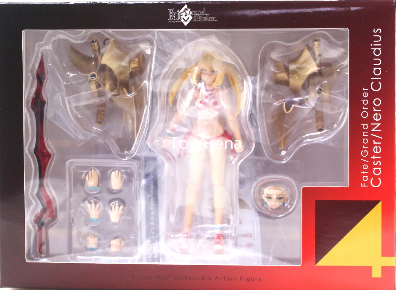 Sentinel Fate/ Grand Order Caster/ Nero Claudius 4inch-nel Action Figure