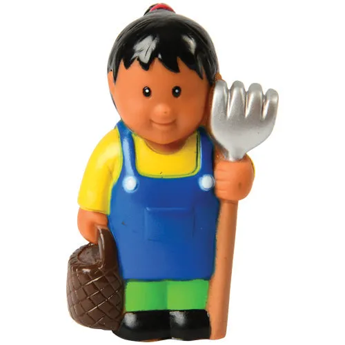 Set of 8 Community Workers 3" Tall