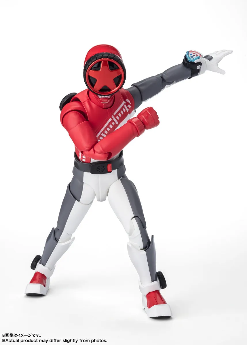 S.H. Figuarts Bakuage Sentai Boomboomger Bun Red Action Figure