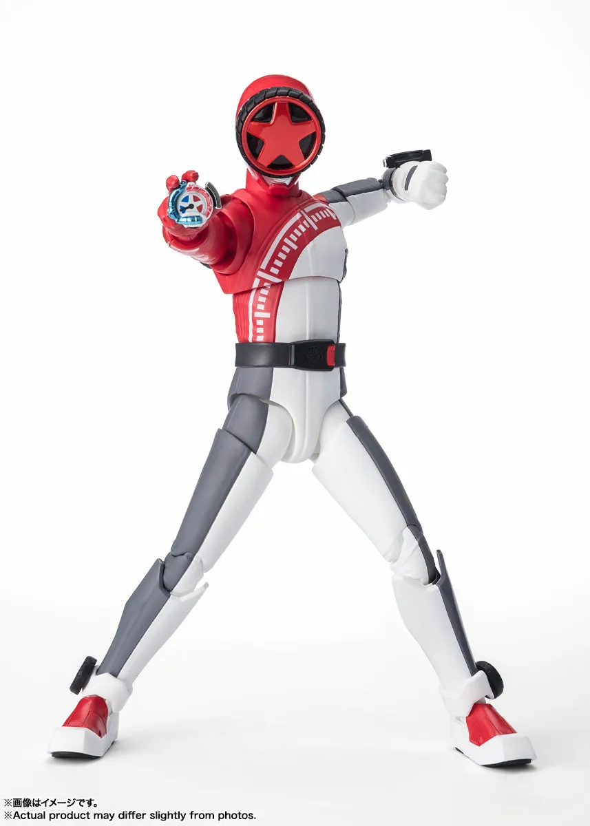S.H. Figuarts Bakuage Sentai Boomboomger Bun Red Action Figure