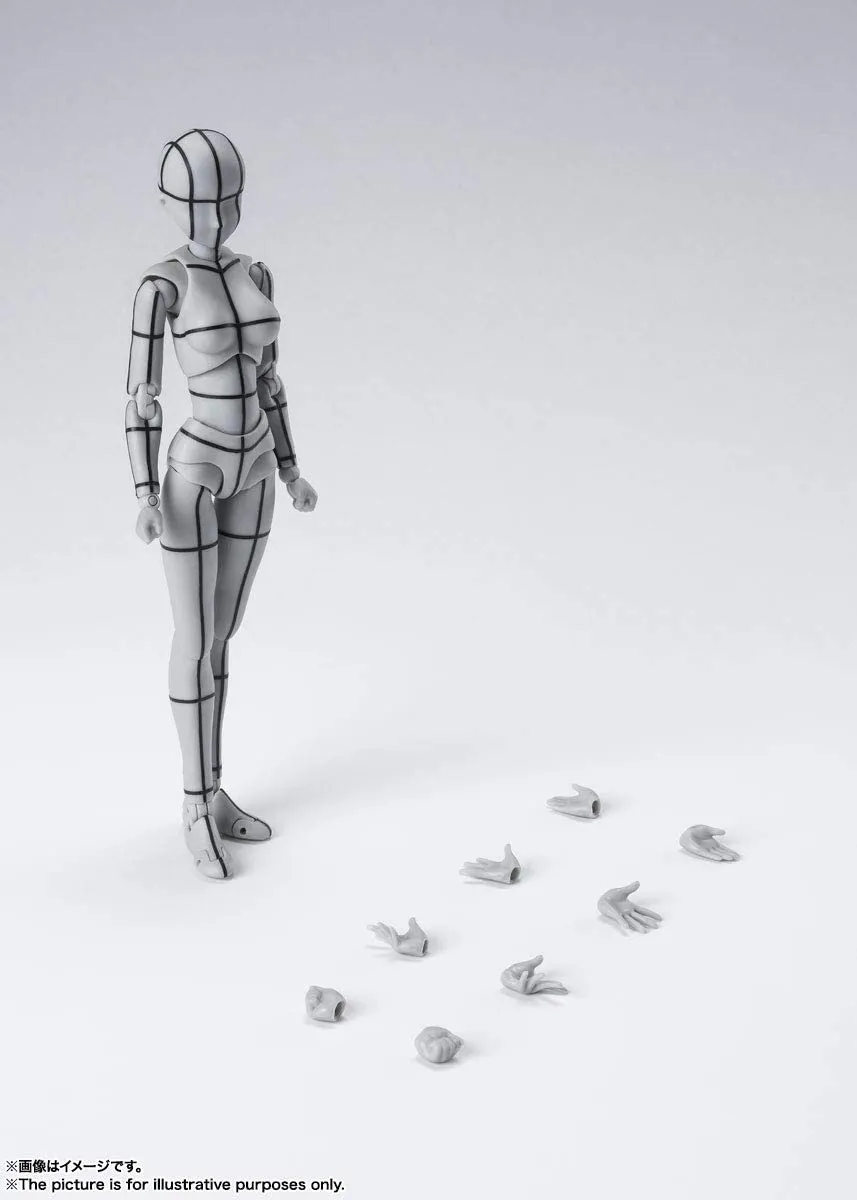 S.H. Figuarts Body Chan Wireframe (Gray Color Ver.)