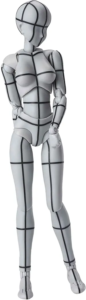 S.H. Figuarts Body Chan Wireframe (Gray Color Ver.)