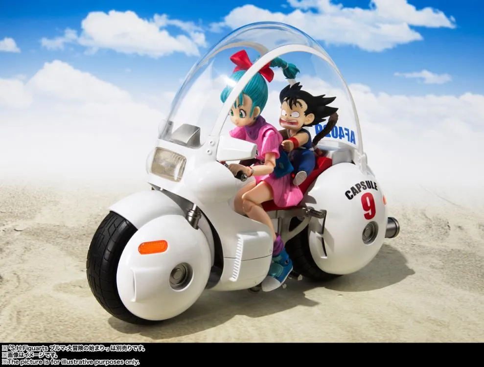S.H. Figuarts Dragon Ball - Bulma's Capsule No. 9 Bike