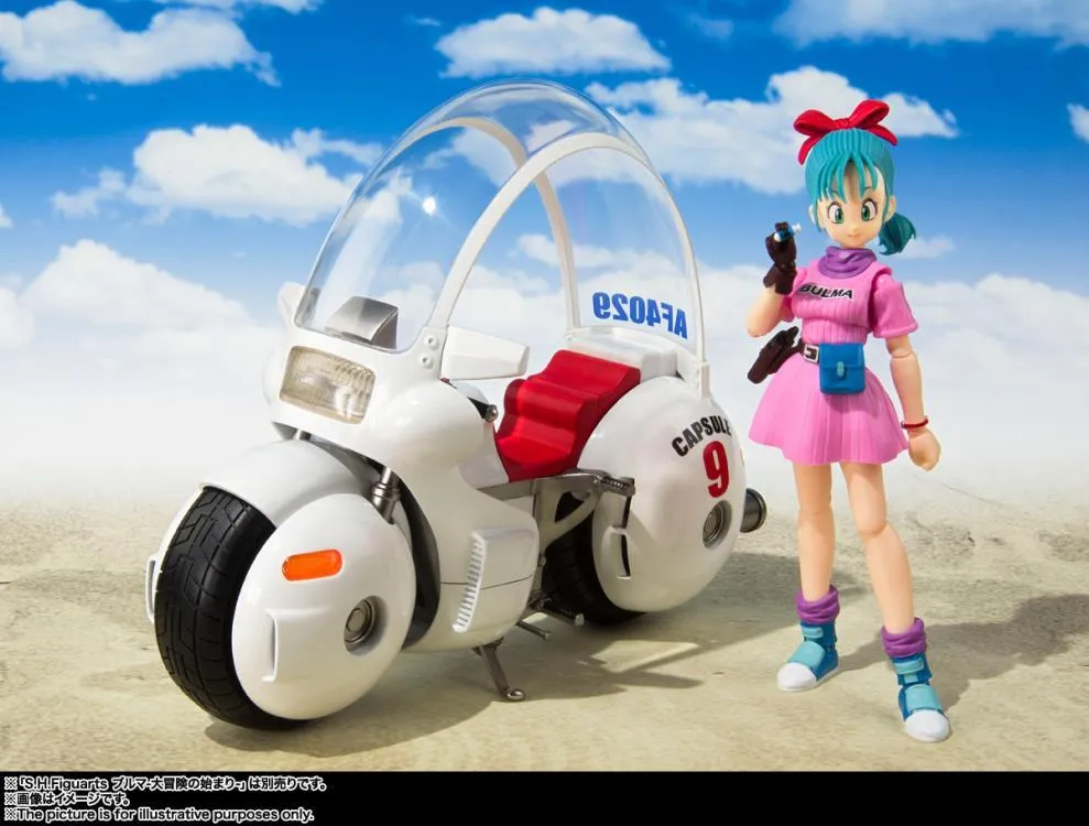 S.H. Figuarts Dragon Ball - Bulma's Capsule No. 9 Bike