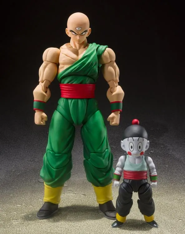 S.H. Figuarts Dragon Ball Z Tien and Chiaotzu Action Figure