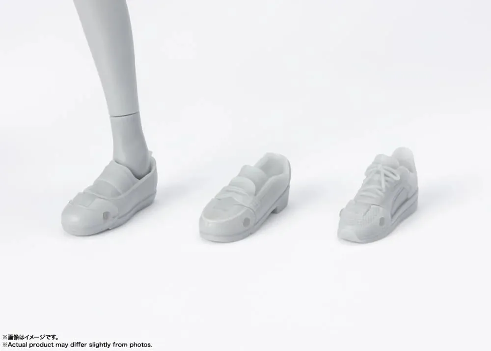 S.H. Figuarts DX Body-Chan School Life Edition Set (Gray Color Ver.)