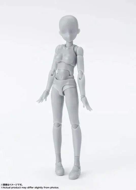 S.H. Figuarts DX Body-Chan School Life Edition Set (Gray Color Ver.)