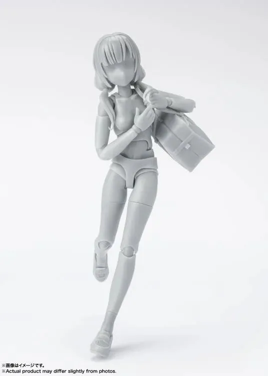 S.H. Figuarts DX Body-Chan School Life Edition Set (Gray Color Ver.)