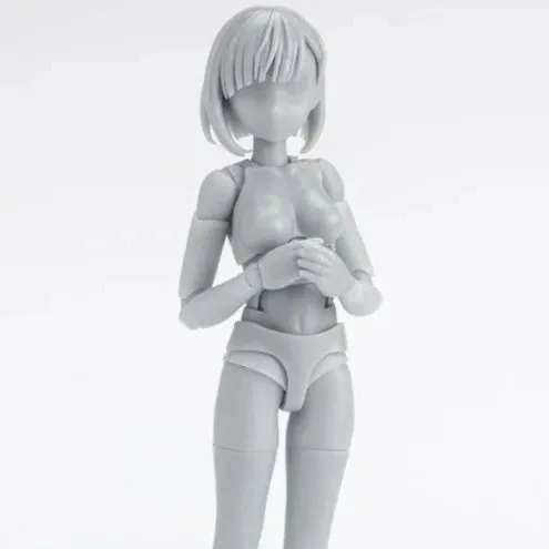 S.H. Figuarts DX Body-Chan School Life Edition Set (Gray Color Ver.)