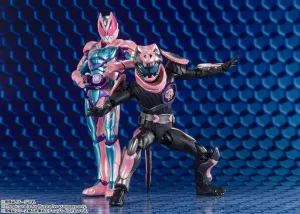 S.H. Figuarts Masked Kamen Rider Revise Kamen Rider Revi Rex Genome & Kamen Rider Vice Rex Genome Action Figures Set