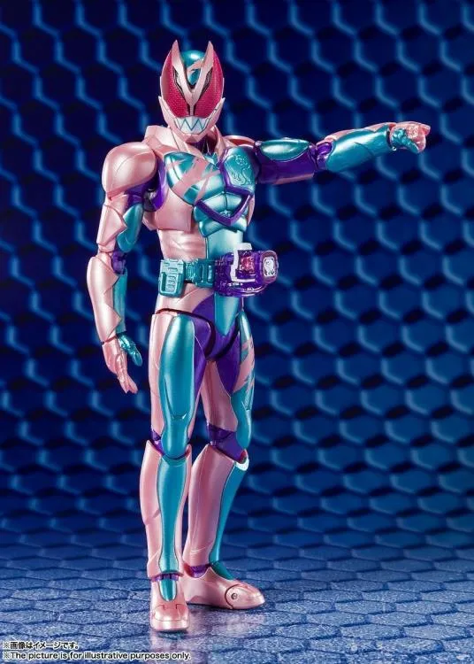 S.H. Figuarts Masked Kamen Rider Revise Kamen Rider Revi Rex Genome & Kamen Rider Vice Rex Genome Action Figures Set