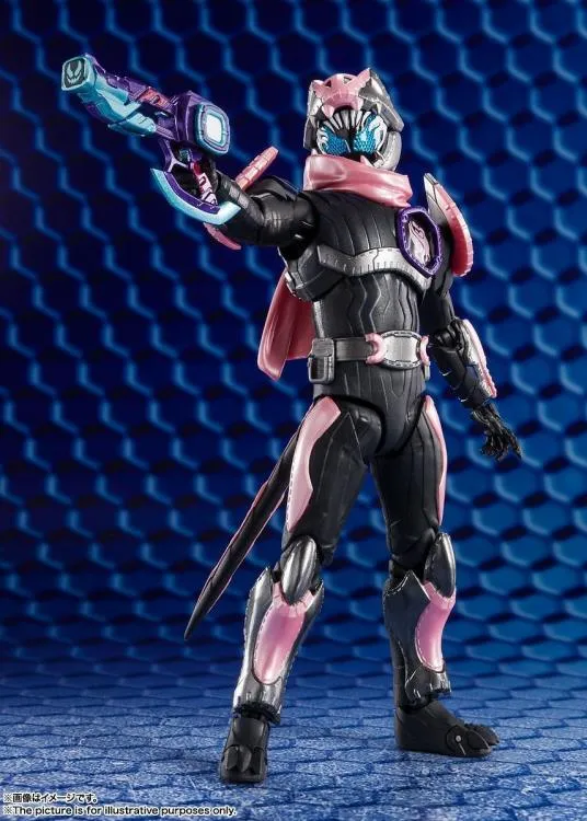S.H. Figuarts Masked Kamen Rider Revise Kamen Rider Revi Rex Genome & Kamen Rider Vice Rex Genome Action Figures Set