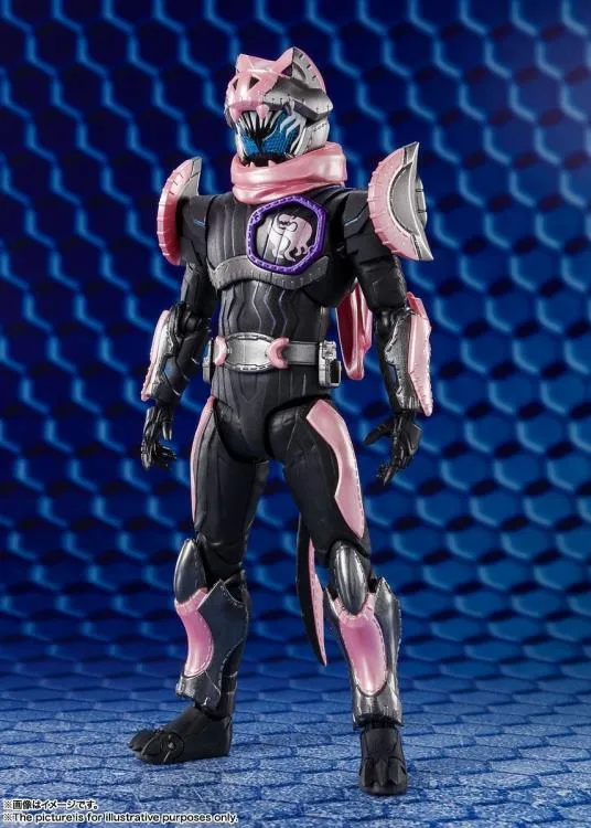 S.H. Figuarts Masked Kamen Rider Revise Kamen Rider Revi Rex Genome & Kamen Rider Vice Rex Genome Action Figures Set