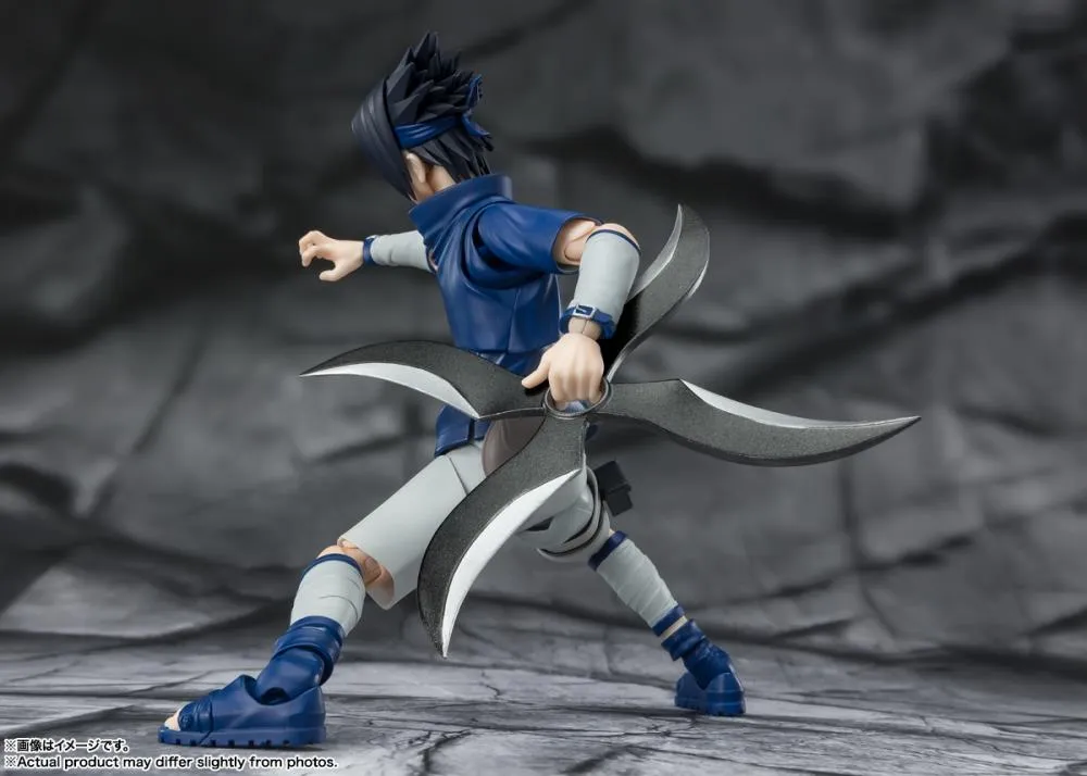 S.H. Figuarts Naruto Sasuke Uchiha -Ninja Prodigy of the Uchiha Clan Bloodline- Action Figure