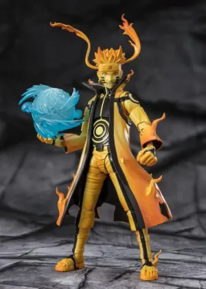 S.H. Figuarts Naruto: Shippuden Naruto Uzumaki (Kurama Link Mode) -Courageous Strength that Binds- Action Figure