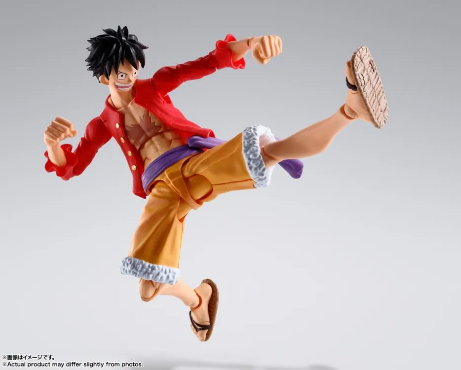 S.H. Figuarts One Piece Monkey D. Luffy (The Raid on Onigashima Ver.) Action Figure