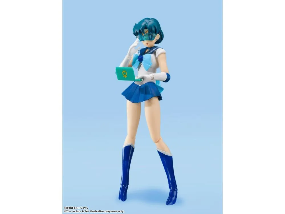S.H. Figuarts Sailor Moon - Sailor Mercury - Animation Color Edition "Pretty Guardian Sailor Moon"