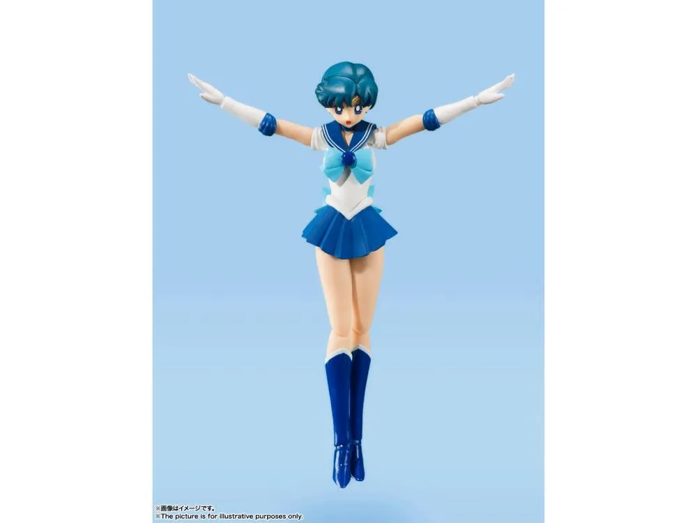 S.H. Figuarts Sailor Moon - Sailor Mercury - Animation Color Edition "Pretty Guardian Sailor Moon"